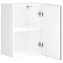 Armario de pared de cocina Porto gris sonoma madera ingeniería