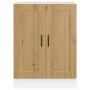 Mueble bajo de cocina porto roble artesano madera reconstituida