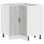 Mueble bajo esquina de cocina porto madera reconstituida
