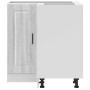 Mueble bajo esquina de cocina porto madera reconstituida