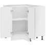 Mueble bajo esquina de cocina porto madera reconstituida
