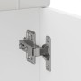 Mueble bajo de cocina Porto madera contrachapada blanca