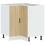 Mueble bajo esquina de cocina porto madera reconstituida