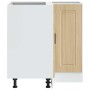 Mueble bajo esquina de cocina porto madera reconstituida