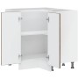 Mueble bajo esquina de cocina porto madera reconstituida