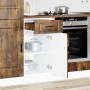 Mueble bajo de cocina porto roble ahumado madera reconstituida