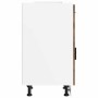 Mueble bajo de cocina porto roble ahumado madera reconstituida