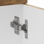 Mueble bajo de cocina porto roble ahumado madera reconstituida
