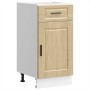 Mueble bajo de cocina porto roble sonoma madera reconstituida