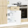 Mueble bajo de cocina porto roble sonoma madera reconstituida