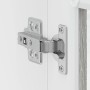 Armario de pared para cocina puerta cristal Porto gris sonoma
