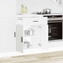 Mueble bajo de cocina Porto madera contrachapada blanca
