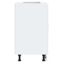 Mueble bajo de cocina porto alto brillo blanco