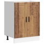 Mueble bajo de cocina porto madera vieja madera reconstituida