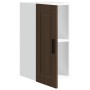 Armario de pared cocina Porto madera ingeniería roble marrón