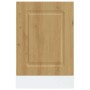 Panel para lavavajillas Kalmar roble artesanal 45x1,5x67 cm