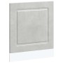 Panel para lavavajillas Kalmar gris hormigón 60x1,5x67 cm