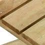 Impregnated pine wood garden table 110x79x75 cm by vidaXL, Garden tables - Ref: Foro24-318411, Price: 152,92 €, Discount: %
