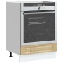 Mueble de horno Porto roble sonoma madera reconstituida