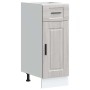 Mueble bajo de cocina porto gris sonoma madera reconstituida