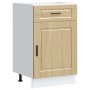 Mueble bajo de cocina porto roble sonoma madera reconstituida