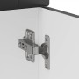 Mueble bajo de cocina Porto madera contrachapada negro