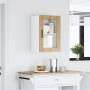 Armario pared para cocina puerta cristal Porto roble artesanal
