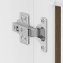 Armario de pared para cocina puerta cristal Porto roble marrón