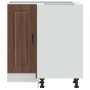 Mueble bajo esquina de cocina porto madera reconstituida