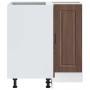Mueble bajo esquina de cocina porto madera reconstituida