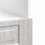 Mueble de horno Porto gris sonoma madera reconstituida