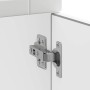 Mueble bajo de cocina Porto madera contrachapada blanca