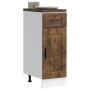 Mueble bajo de cocina porto roble ahumado madera reconstituida