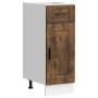 Mueble bajo de cocina porto roble ahumado madera reconstituida