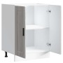 Mueble bajo de cocina porto gris sonoma madera reconstituida