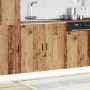 Mueble bajo fregadero Porto madera vieja madera diseñada