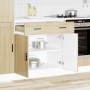 Mueble bajo de cocina porto roble sonoma madera reconstituida