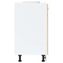 Mueble bajo de cocina porto roble sonoma madera reconstituida