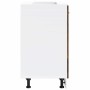 Mueble bajo de cocina porto roble ahumado madera reconstituida