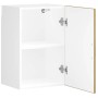 Armario de pared cocina Porto madera ingeniería roble artesanal