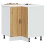Mueble bajo esquina de cocina porto madera reconstituida