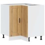 Mueble bajo esquina de cocina porto madera reconstituida