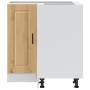 Mueble bajo esquina de cocina porto madera reconstituida