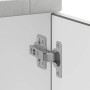 Mueble bajo de cocina porto gris cemento madera reconstituida