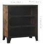 Storage cabinets 2 units metal and MDF rustic brown by vidaXL, Lockers and storage cabinets - Ref: Foro24-3095971, Price: 263...