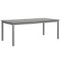 Garten-Essgruppe 9-teilig aus massivem grauem Akazienholz von vidaXL, Gartensets - Ref: Foro24-3098683, Preis: 830,94 €, Raba...