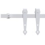 Kit mini puerta corredera armario acero carbono blanco 152 cm de vidaXL, Marcos de puertas - Ref: Foro24-151700, Precio: 41,0...