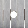 Garten-Essgruppe 9-teilig aus massivem grauem Akazienholz von vidaXL, Gartensets - Ref: Foro24-3098683, Preis: 830,94 €, Raba...