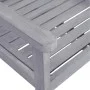 Garden dining set 9 pieces solid gray acacia wood by vidaXL, Garden sets - Ref: Foro24-3098683, Price: 819,16 €, Discount: %