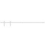 Kit mini puerta corredera armario acero carbono blanco 183 cm de vidaXL, Marcos de puertas - Ref: Foro24-151690, Precio: 34,4...
